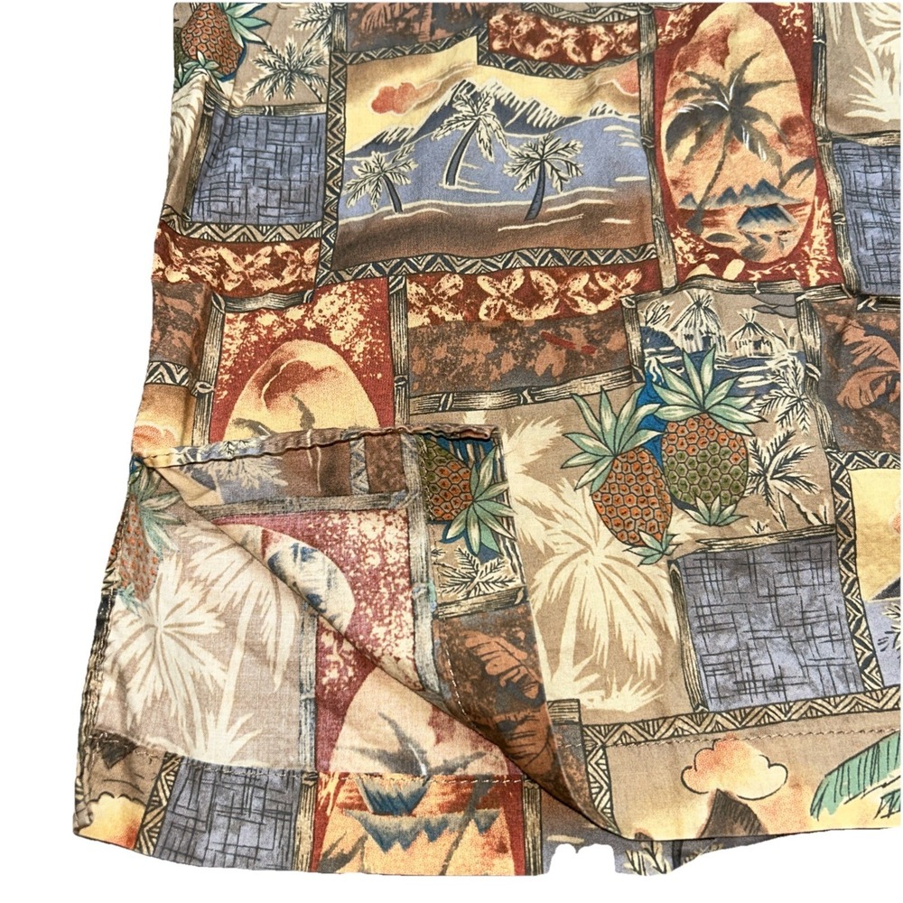 Tori Richard Honolulu Button Up Short Sleeve Men's Medium, Hawaiin - Picture 4 of 7